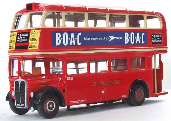 16406 AEC RT Bus LONDON TRANSPORT CORONATION SERVICE.