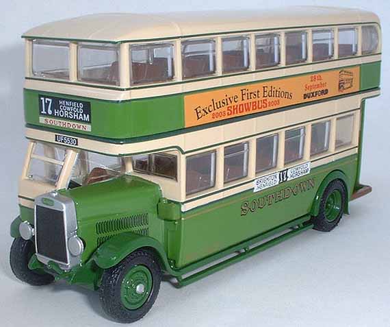 28501SB SOUTHDOWN SHOWBUS Leyland TD1 Closed Type C