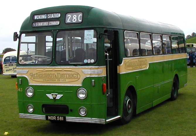 Aldershot & District AEC Reliance Metro Cammell 543