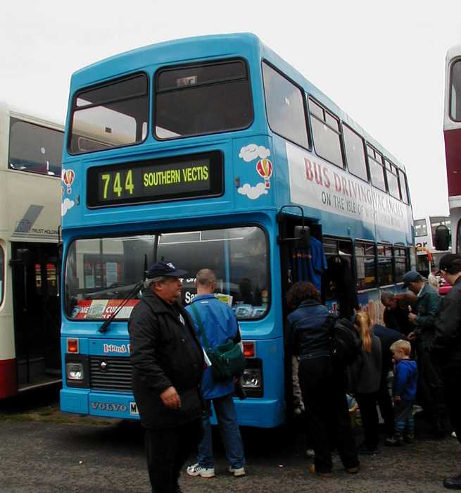 Southern Vectis Island Explorer Volvo Olympian Northern Counties 744 R744GDL