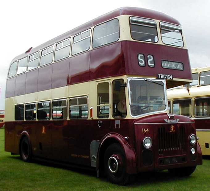 Leicester City Transport Leyland Titan PD3 Willowbrook 164