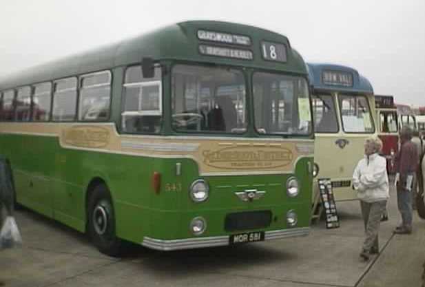 Aldershot & District AEC Reliance Metro Cammell 543