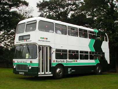 Norfolk Green Ribble Bristol VR