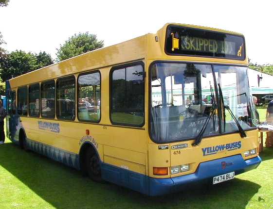 Yellow Buses Dennis Dart - East Lancs