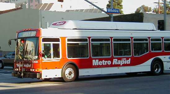 Metro Bus Rapid NABI 7063