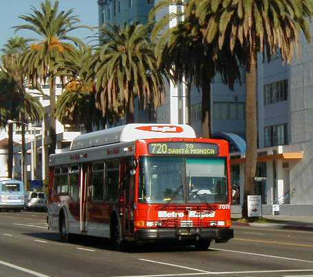Metro Bus Rapid NABI 40-LFW 7078
