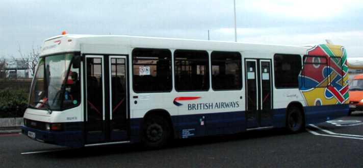 British Airways Optare Delta BU431