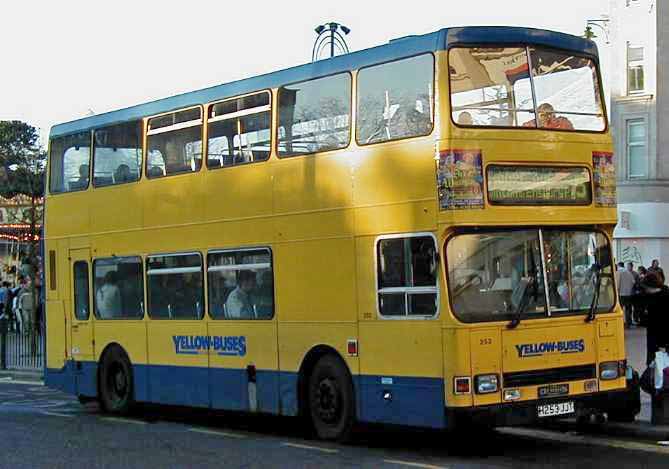 Yellow Buses Dennis Dominator - East Lancs 253