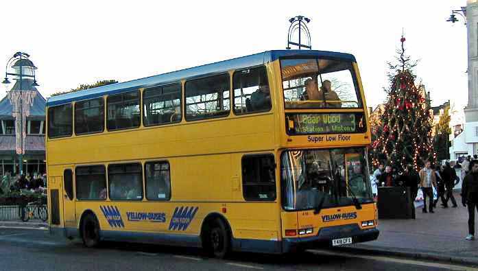Bournemouth Yellow Buses East Lancs Volvo B7TL 418