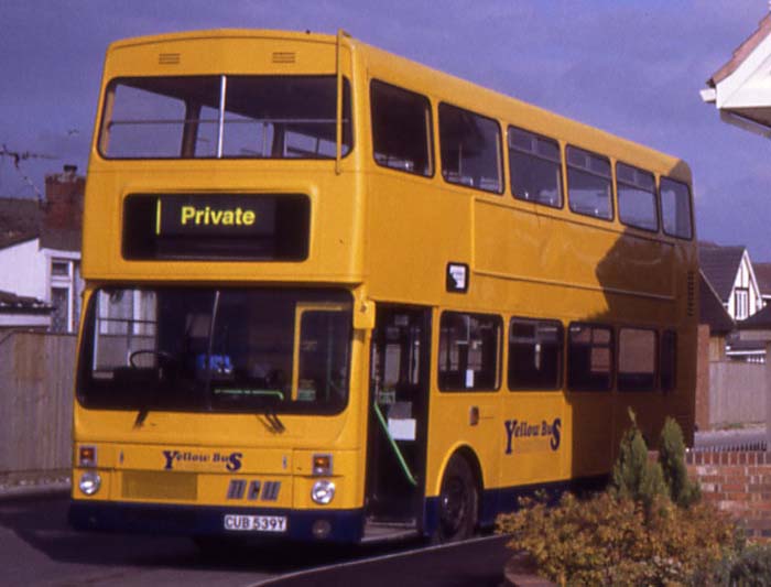 Motts Yellow Bus MCW Metrobus Mark II