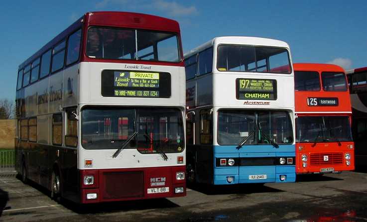 Nu-Venture Leyland Titan IUI2140 & Leaside Travel MCW Metrobus