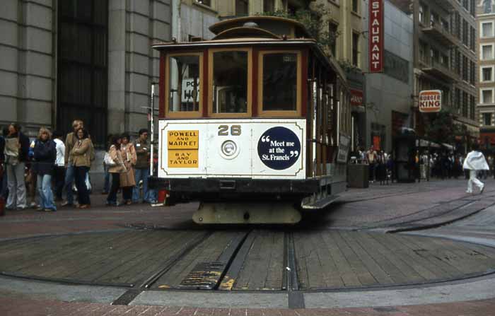 San Francisco cable car 26