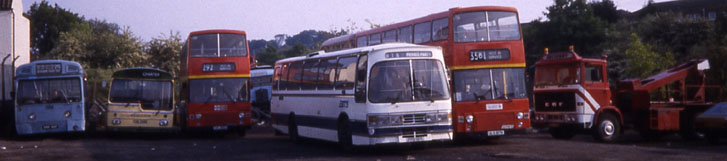 BTS AEC Merlin - Borehamwood depot