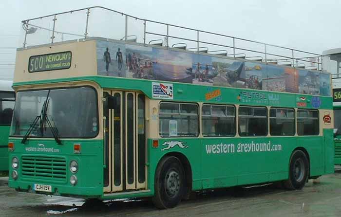 Western Greyhound opentop Bristol VR