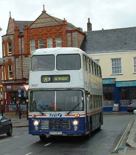 First Devon & Cornwall Bristol VRTSL3 ECW 38597