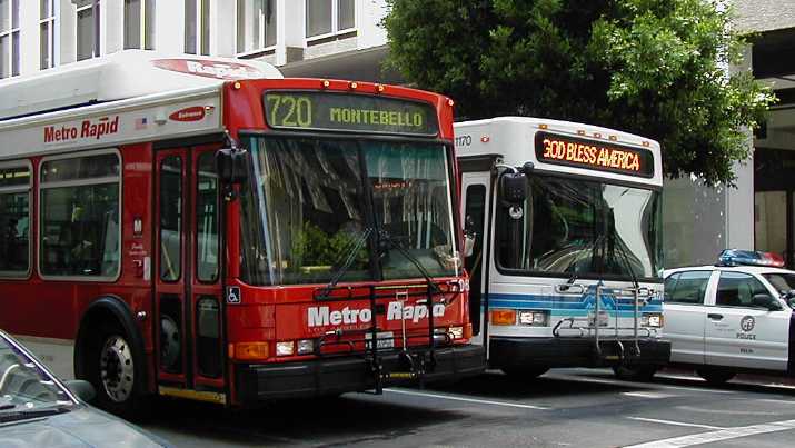 Metro Bus Rapid NABI & Foothill Transit F1170