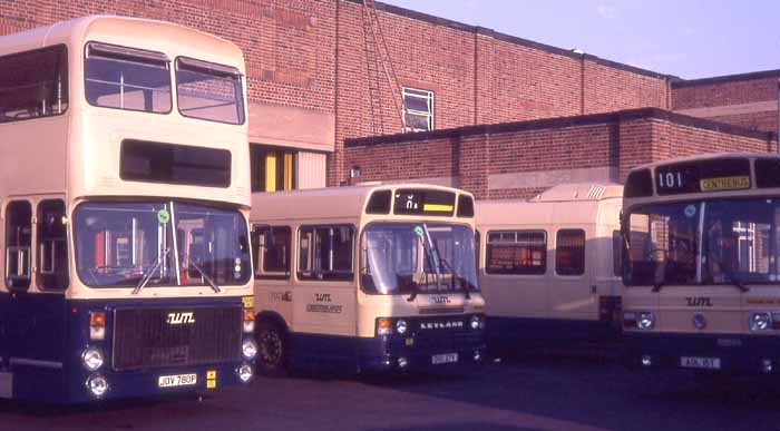 WMPTE Leyland National 7015 and National 2 1027