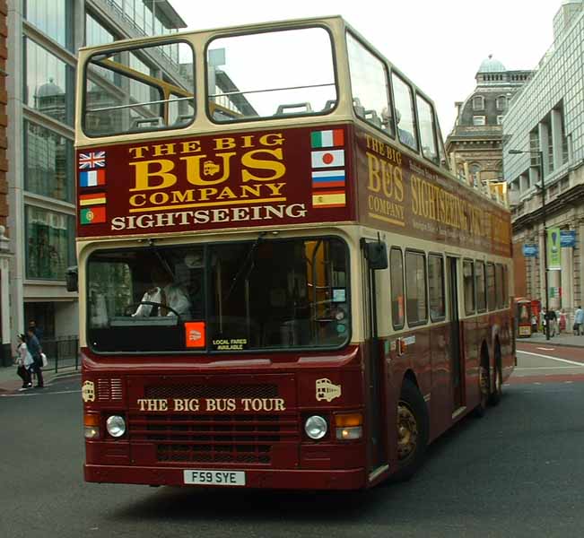 Big Bus Hong Kong Dennis Condor Duple Metsec D59