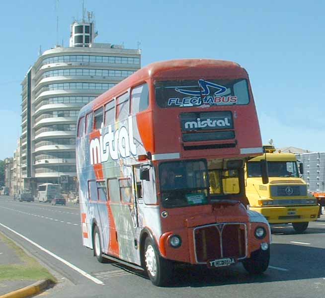 London Transport Routemaster in Buenos Aires