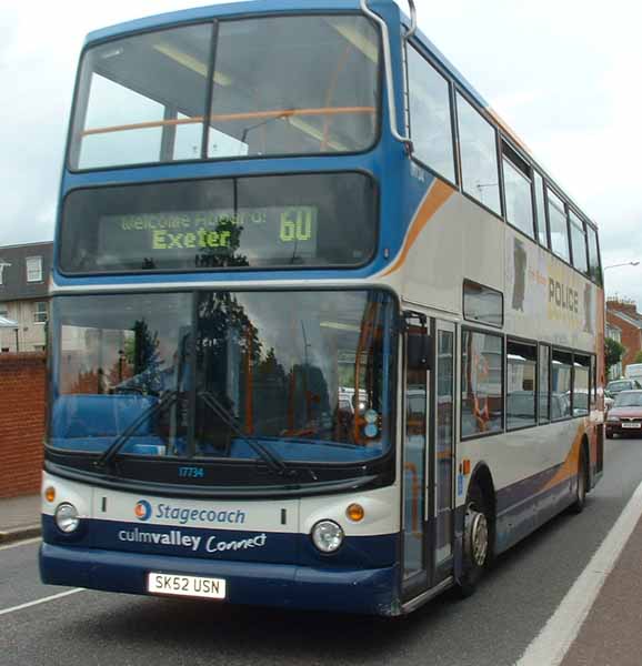 Stagecoach Devon Alexander ALX400 Dennis Trident