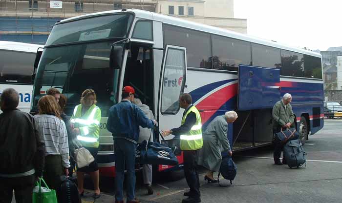 First Beeline Heathrow Volvo B12BT Plaxton Excalibur