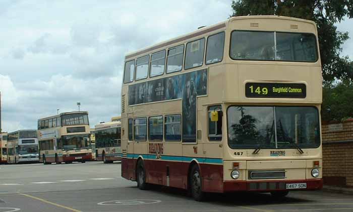 Reading Buses ex London MCW Metrobus Mark II 467