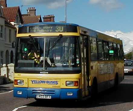 Yellow Buses Dennis Lance - East Lancs 403