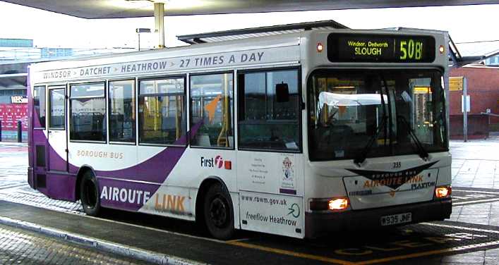 First Beeline Heathrow Dennis Dart Plaxton Pointer 235