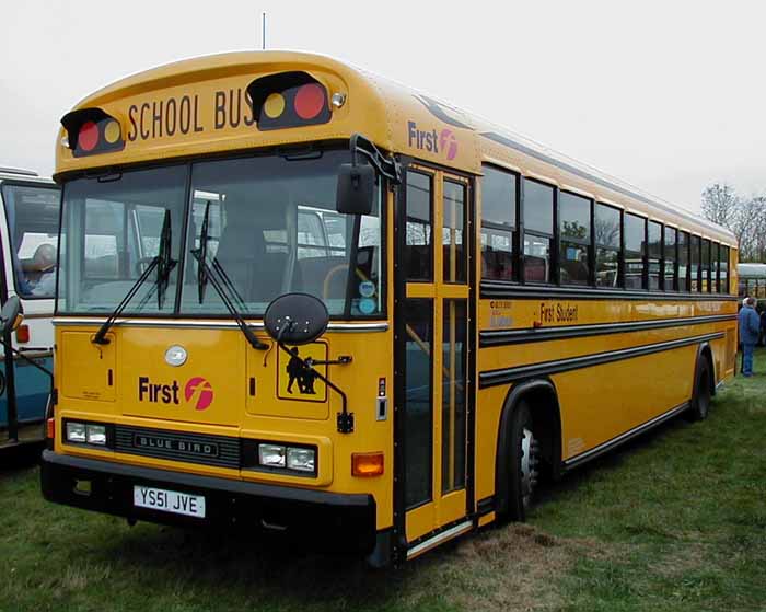 First Berkshire Bluebird schoolbus 405