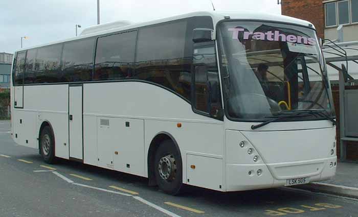 Trathens Volvo B12M Jonckheere Mistral LSK505