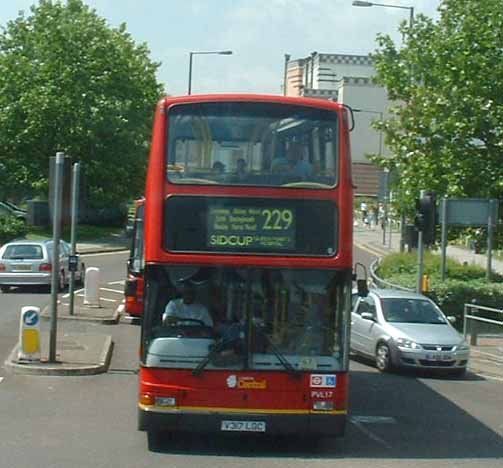 London Central Volvo B7TL Plaxton President PVL17