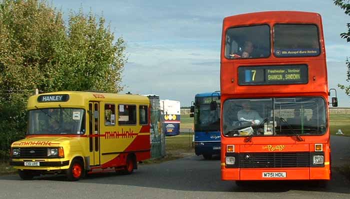 Southern Vectis Route Rouge Volvo Olympian Northern Counties 751