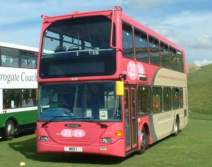 Reading Buses Scania N94UD East Lancs Omnidekka 828