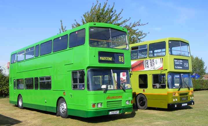 Nu-Venture and Dublin Bus Leyland Olympian Alexander