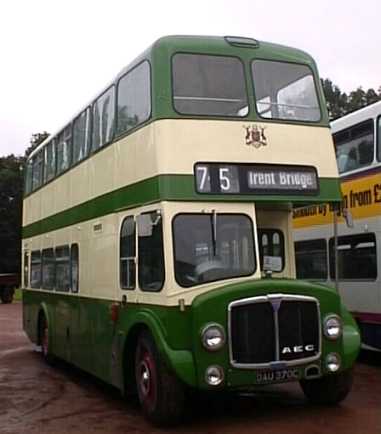 Nottingham City Transport DAU370C
