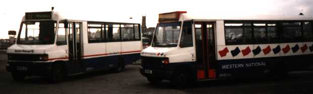 Western National Mercedes 811D Carlyle 310 & 301