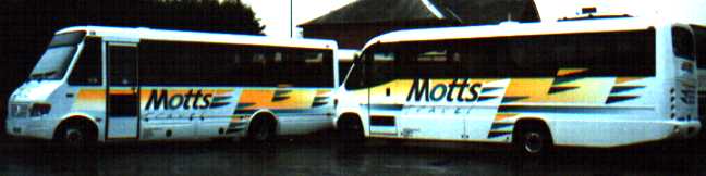 Motts Travel Mercedes O810D Autobus Classique R902EDO & O814D Plaxton Cheetah S490UAK
