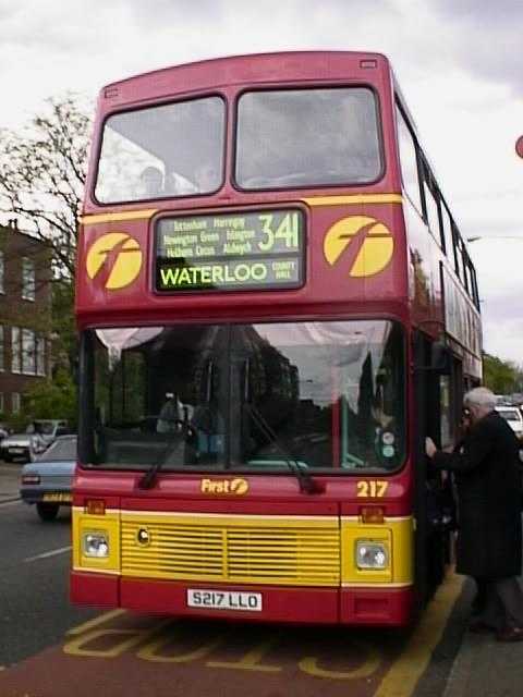 First Capital Volvo Olympian Northern Counties S217LLO