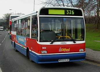 Wycombe Bus Company Dennis Dart Marshall M503VJO