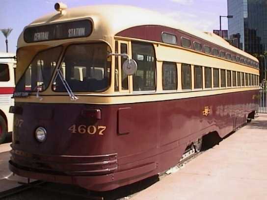 Phoenix tram 4607