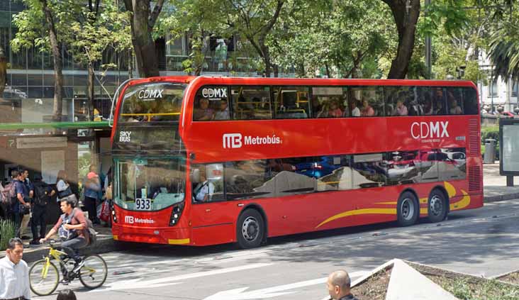 MB Metrobus | SHOWBUS INTERNATIONAL BUS IMAGE GALLERY | MEXICO