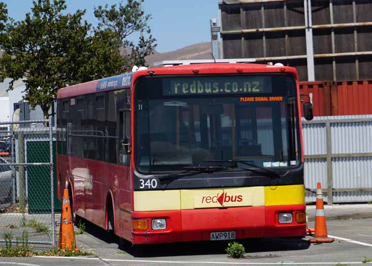 Red Bus | Christchurch | NEW ZEALAND BUS IMAGE GALLERY | SHOWBUS ...