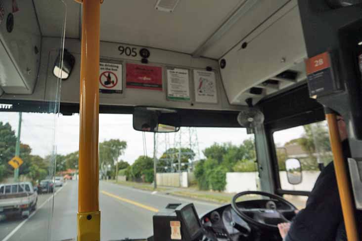 Red Bus | Christchurch | NEW ZEALAND BUS IMAGE GALLERY | SHOWBUS ...