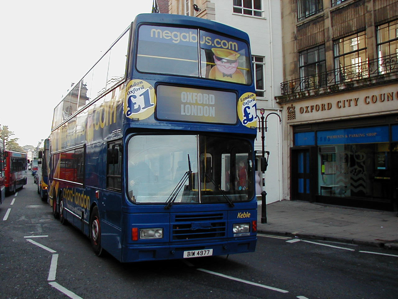 Megabus UK - SHOWBUS BUS IMAGE GALLERY