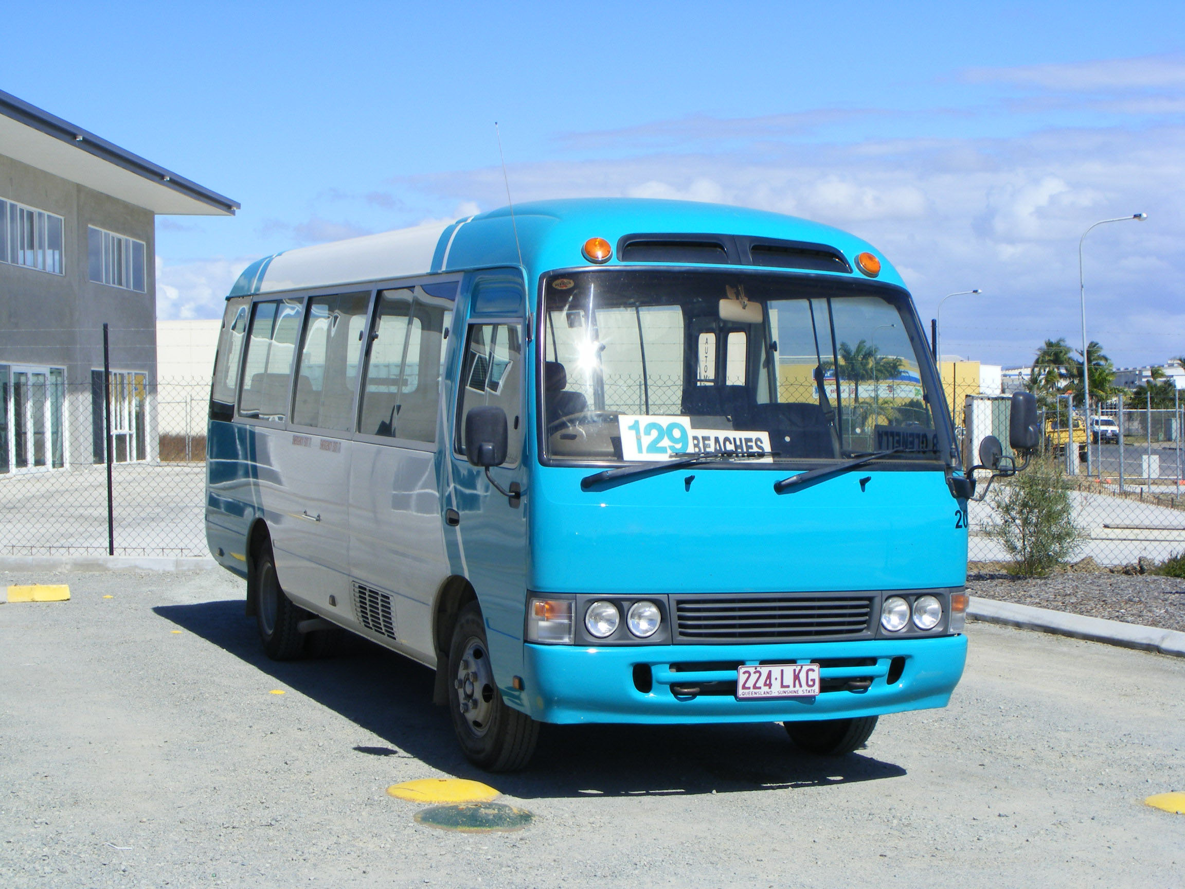The next offering sizewise is the Coaster/Rosa range. Here is 1996 Toyota Coaster 20 (224LKG