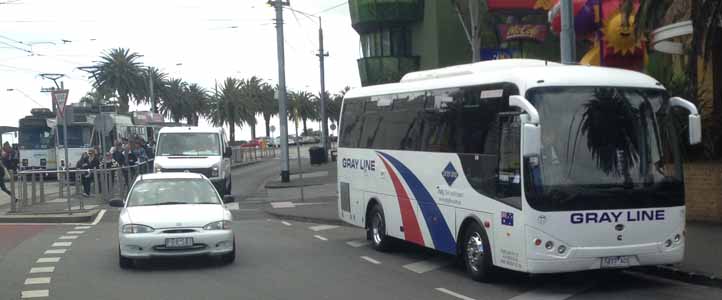 Driver Bus Lines | Gray Line | australia.SHOWBUS.com BUS IMAGE GALLERY