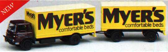 24001 Bedford TK Box & Trailer MYERS BEDS