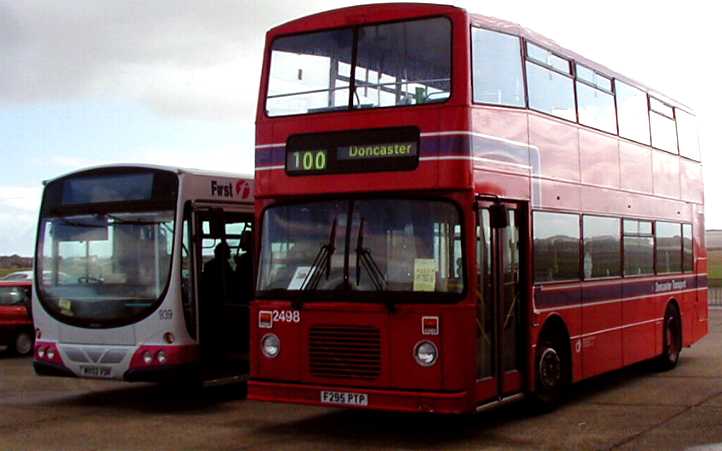 First South Yorkhire Dennis Domnator East Lancs 295