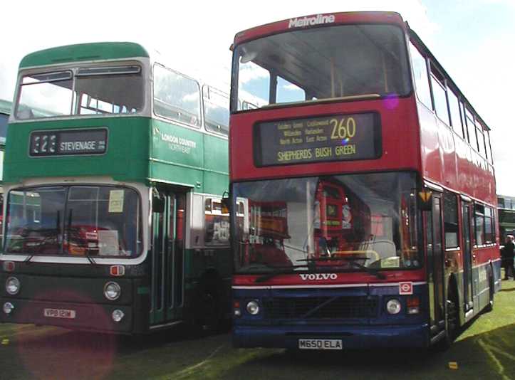 London Country North East Leyland Atlantean VPB121M