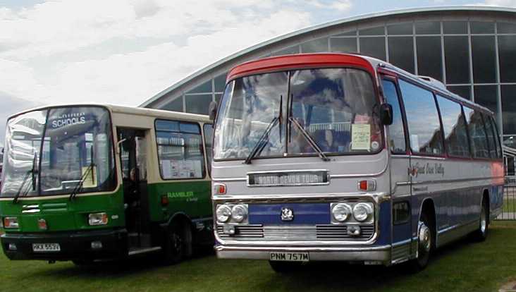 East Anglia Great Ouse Valley Coaches bedford YRQ Plaxton PNM757M